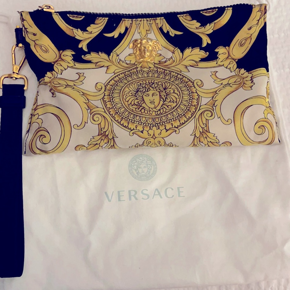 Versace wristlet
